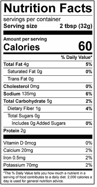 tribe hummus nutrition and hummus nutrition facts for hummus classic